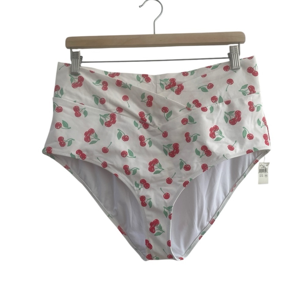 NWT Aerie High Waisted Crossover Bikini Bottom XXL